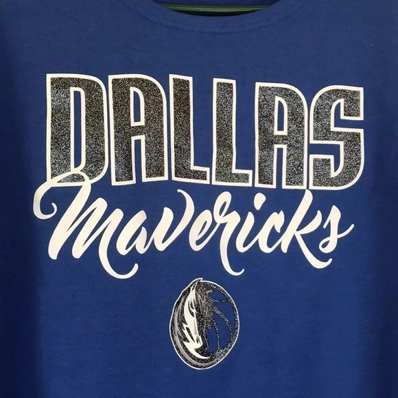 GameDay Couture Leopard Print Dallas Mavericks Basketball Shirt - Picture 3 of 9